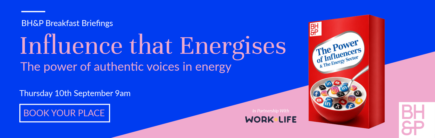 Influence That Energises - Book Now