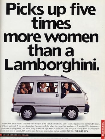 lamborghini advert